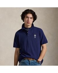 Polo Ralph Lauren - Classic Fit Polo Bear Mesh Polo Shirt - Lyst