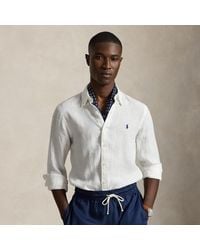 Polo Ralph Lauren - Slim Fit Linen Shirt - Lyst