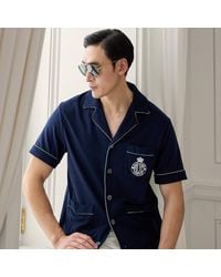 Ralph Lauren - Cotton-Silk Terry Shirt - Lyst