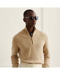 Ralph Lauren - Birdseye-Knit Cashmere Jumper - Lyst