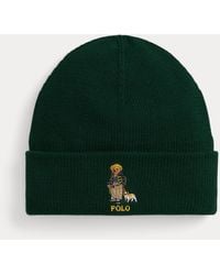 Polo Ralph Lauren - Ralph Lauren Boy's Polo Bear Cotton Beanie - Lyst