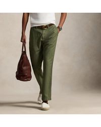 Polo Ralph Lauren - Bedford Classic Fit Linen-Cotton Trouser - Lyst