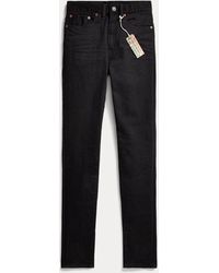 RRL - Ralph Lauren - Jeans elásticos de tiro alto Skinny Fit - Lyst