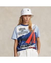 Polo Ralph Lauren - Camiseta de punto jersey con gráfico - Lyst