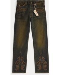 RRL - Straight Fit Bexhill Western Jean - Lyst