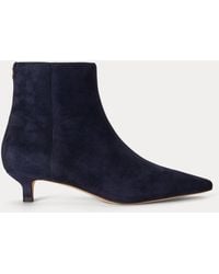 Ralph Lauren - Francesca Suede Bootie - Lyst