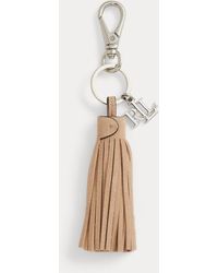 Ralph Lauren - Logo & Suede Tassel Charm - Lyst