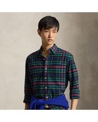 Polo Ralph Lauren - Custom Fit Plaid Performance Twill Shirt - Lyst