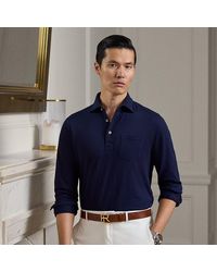 Ralph Lauren - Ralph Lauren Cotton-Cashmere Piqué Polo Shirt - Lyst