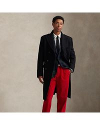 Polo Ralph Lauren - Tailored Melton Wool-Blend Topcoat - Lyst
