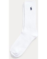 Polo Ralph Lauren - Cotton-blend Crew Socks - Lyst
