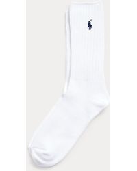 Polo Ralph Lauren - Calcetines De Media Caña Con Algodón - Lyst