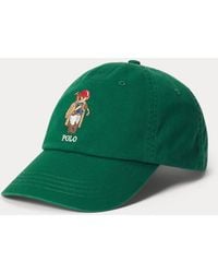 Polo Ralph Lauren - Polo Bear Cotton Twill Ball Cap - Lyst