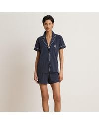 Ralph Lauren - Polka-Dot Cotton Jersey Boxer Sleep Set - Lyst