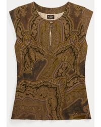 RRL - Twillbluse Mit Paisley-Motiv - Lyst