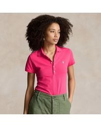 Ralph Lauren - Slim Fit Stretch Polo Shirt - Lyst