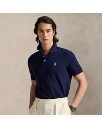 Polo Ralph Lauren - Custom-Slim-Fit Piqué-Poloshirt - Lyst