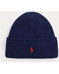 Polo Ralph Lauren - Knit Wool Beanie - Lyst
