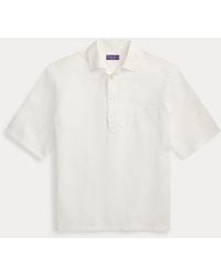 Ralph Lauren - Relaxed Fit Linen Popover Shirt - Lyst