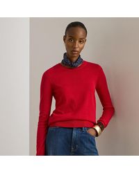 Ralph Lauren - Cotton-Blend Jumper - Lyst