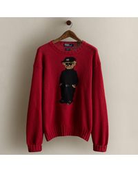 Ralph Lauren - 1996 Hand-Knit Bear Sweater - Lyst