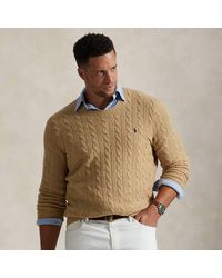 Polo Ralph Lauren - Ralph Lauren Cable-Knit Wool-Cashmere Sweater - Lyst