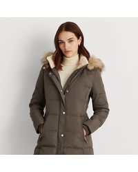 lauren down coat