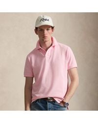 Polo Ralph Lauren - The Iconic Custom Slim Fit Mesh Polo - Lyst