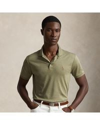 Polo Ralph Lauren - Custom Slim Fit Soft Cotton Polo Shirt - Lyst
