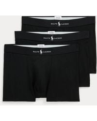 Polo Ralph Lauren - Classic Cotton-Blend Boxer 3-Pack - Lyst