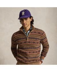 Polo Ralph Lauren - Fair Isle Wool Mockneck Jumper - Lyst
