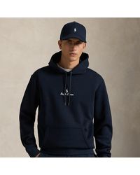 Polo Ralph Lauren - Logo Double-Knit Hoodie - Lyst