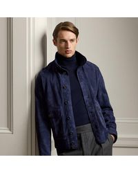 Ralph Lauren - Calloway Suede Jacket - Lyst