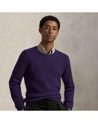 Polo Ralph Lauren - The Iconic Cable-Knit Cashmere Sweater - Lyst