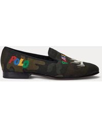 Polo Ralph Lauren - Paxton Peace Love Polo Camo Instappers - Lyst