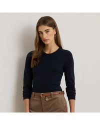 Ralph Lauren - Cotton-Blend Sweater - Lyst