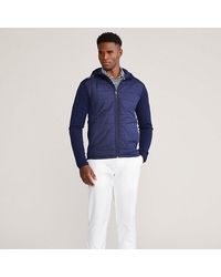 rlx paneled stretch wool jacket