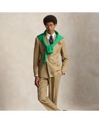 Polo Ralph Lauren - Glen Plaid Summer Tweed Suit Trouser - Lyst