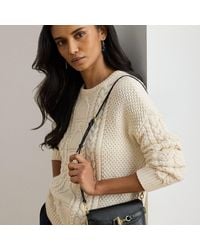 Ralph Lauren - Blaike Kleine Leren Crossbodytas - Lyst