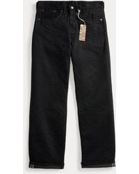 RRL - Jeans Vintage De 5 Bolsillos Con Orillo - Lyst