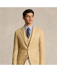 Ralph Lauren - Giacca Polo Soft Tailored in misto lino - Lyst