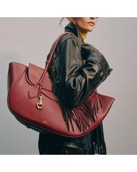 Polo Ralph Lauren - Polo Blaze Leather Large Shoulder Bag - Lyst