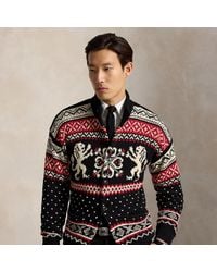 Polo Ralph Lauren - Relaxed Fit Cotton-Cashmere Cardigan - Lyst