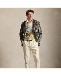 Ralph Lauren - Pleated Linen Suit Trouser - Lyst