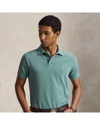 Polo Ralph Lauren - Custom Slim Fit Mesh Polo Shirt - Lyst