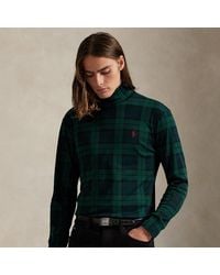 Polo Ralph Lauren - Plaid Soft Cotton Roll Neck - Lyst