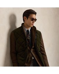 Polo Ralph Lauren - Quilted Corduroy Gilet - Lyst