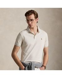 Polo Ralph Lauren - Custom Slim Fit Soft Cotton Polo Shirt - Lyst