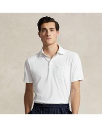 Polo Ralph Lauren - Polo in cotone e lino Classic-Fit - Lyst