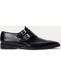 Polo Ralph Lauren - Leather Double-Monk-Strap Loafer - Lyst